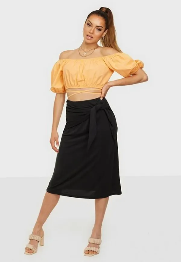 Object Collectors Item Objalina Hw Skirt Ec Pa Midikjolar