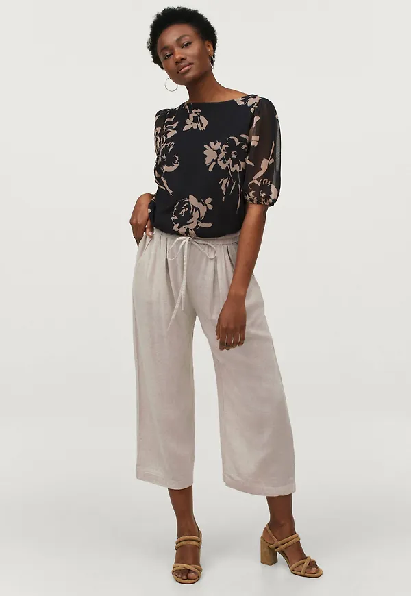 Saint Tropez - Byxor FannaSZ Pants - Vit