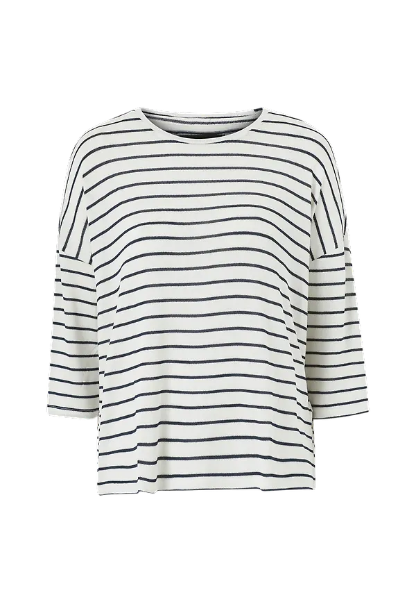 Vero Moda - Topp vmBrianna 3/4 Blouse - Vit
