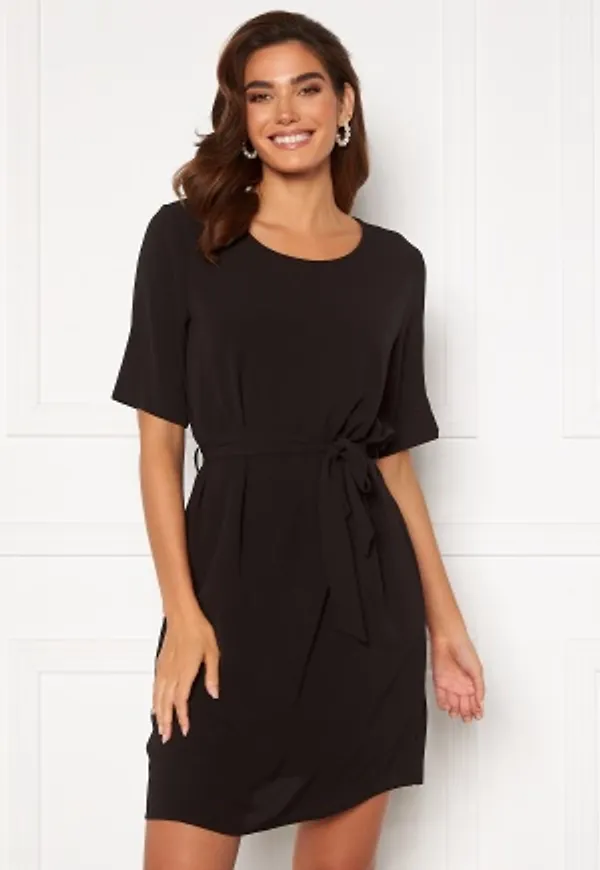 JDY Amanda 2/4 Belt Dress Black 38