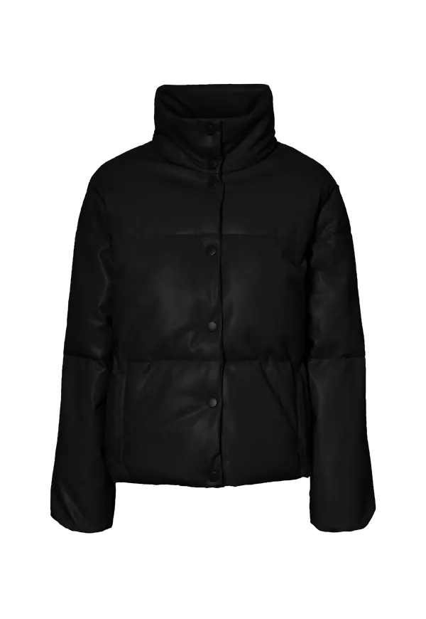 Vero Moda - Jacka vmEmily Short Coated Jacket - Svart