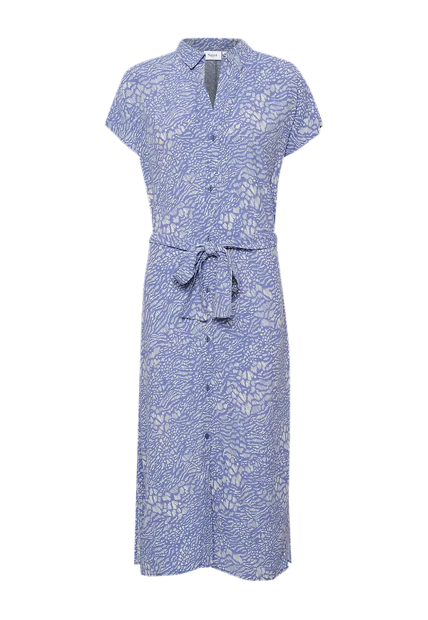 Saint Tropez - Maxiklänning BlancaSZ SS Dress Calf Length - Blå