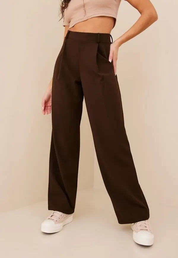 NLY Trend Everything Crepe Pants Byxor