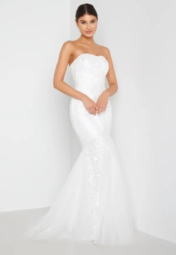 Bubbleroom Occasion Ellionora Wedding Gown White 36