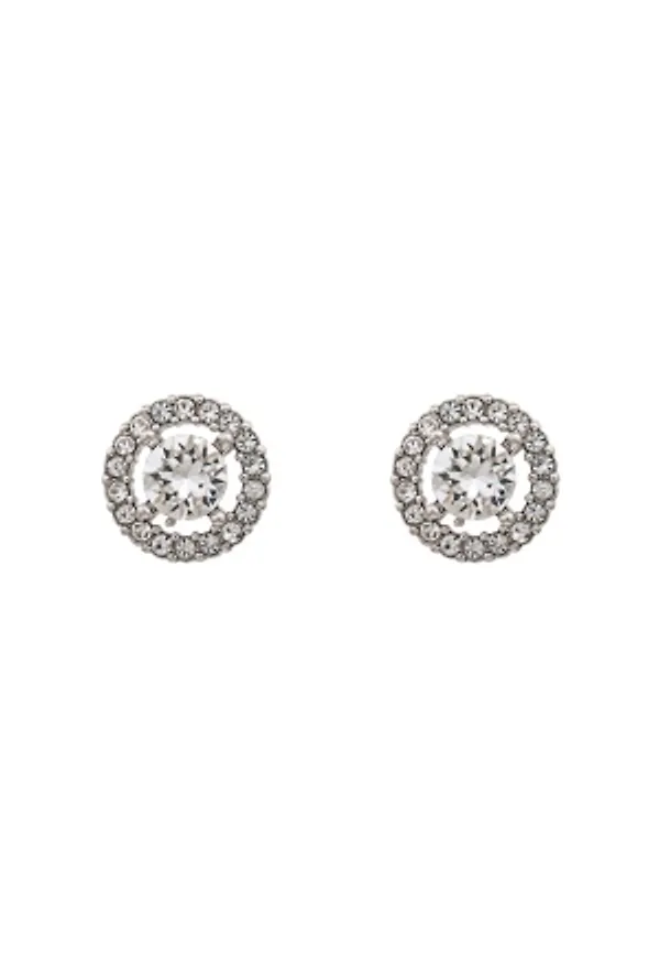 LILY AND ROSE Miss Miranda Earrings Crystal/silver One size