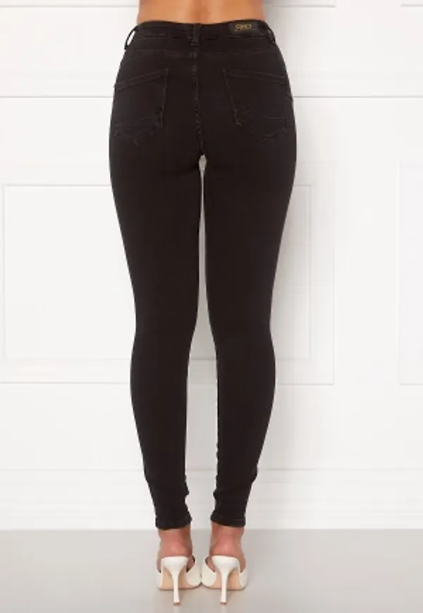 ONLY Power Life Mid Push Up Black XS/30