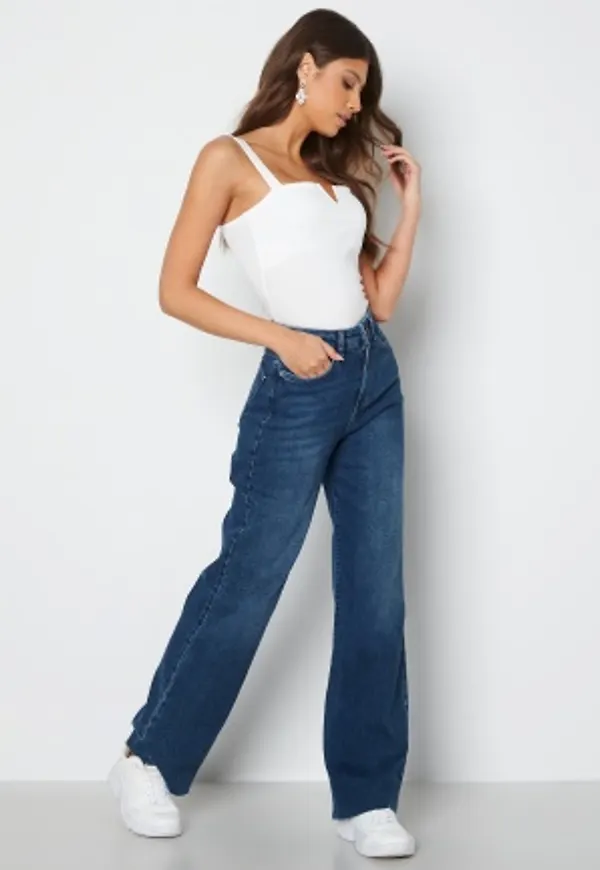 BUBBLEROOM June raw edge jeans Dark denim 36