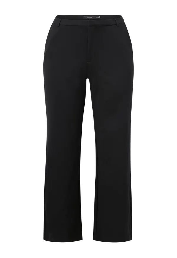 Vero Moda Curve - Byxor vmAllinaeva Wide Pant - Svart