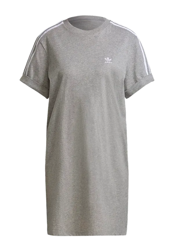 adidas Originals - T-shirtklänning Adicolor Classics Roll-up Sleeve Tee Dress - Grå