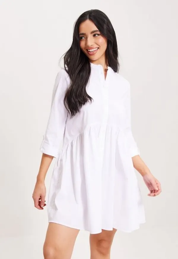 Only Onlditte Life 3/4 Shirt Dress Noos Loose fit dresses