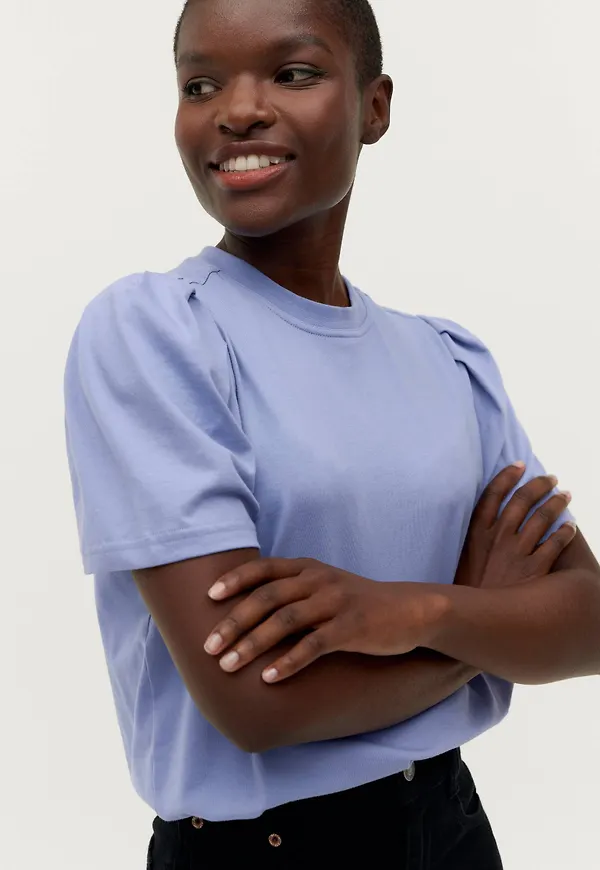 Twist & Tango - Topp Isa Puff Sleeve Tee - Blå