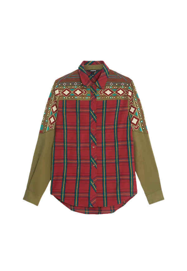 Desigual - Skjorta Cam Lottie Dod - Röd