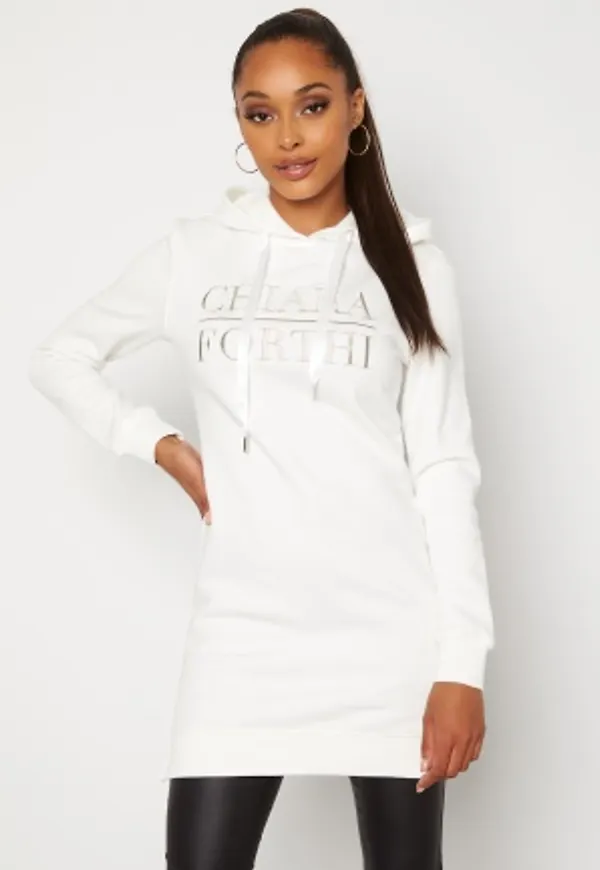 Chiara Forthi Benedette embo long hoody Cream S