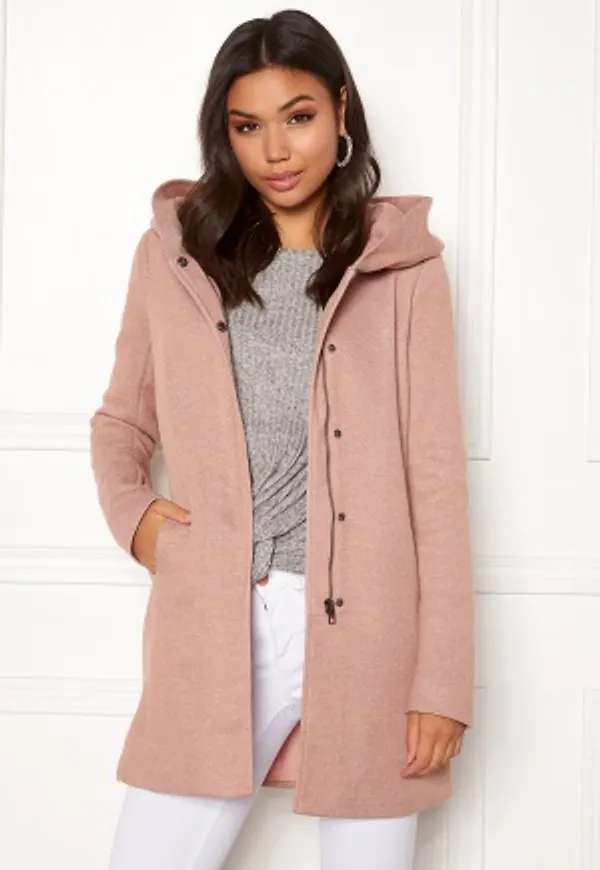 ONLY Sedona Light Coat Mocha Mousse Melange M