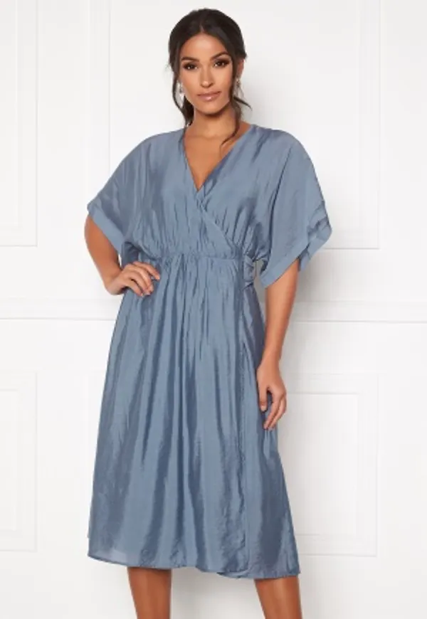DRY LAKE Vanessa Dress 461 Blue Dove S