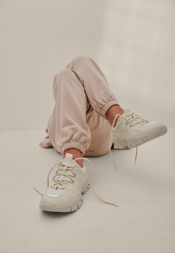NA-KD Shoes Trekking Sole Sneakers - Offwhite
