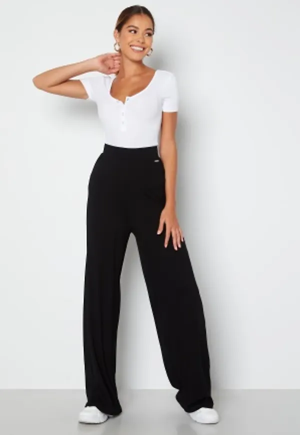 FILA Dasha Ribbed Trousers 2 Black S