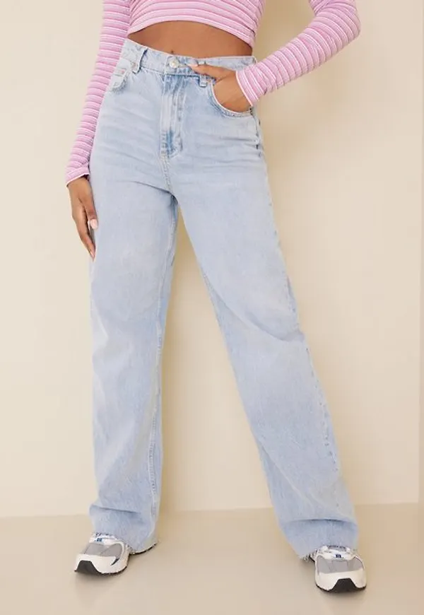 Gina Tricot Idun straight jeans Jeans Pale Blue
