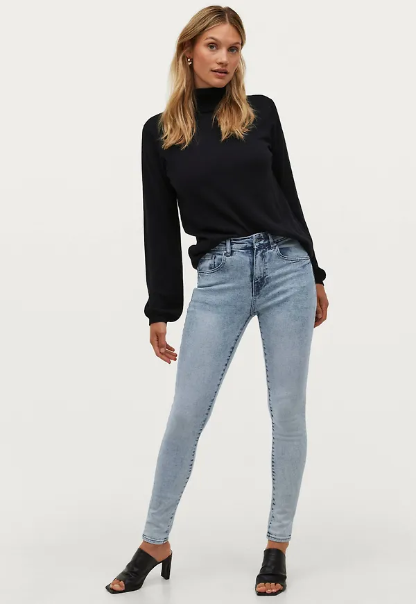 Ellos - Jeans Thea High Waist - Blå