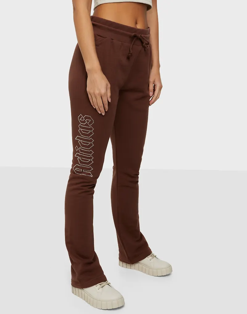 Adidas Originals - Mjukisbyxor - Brown - Open Hem Tp - Byxor & Shorts