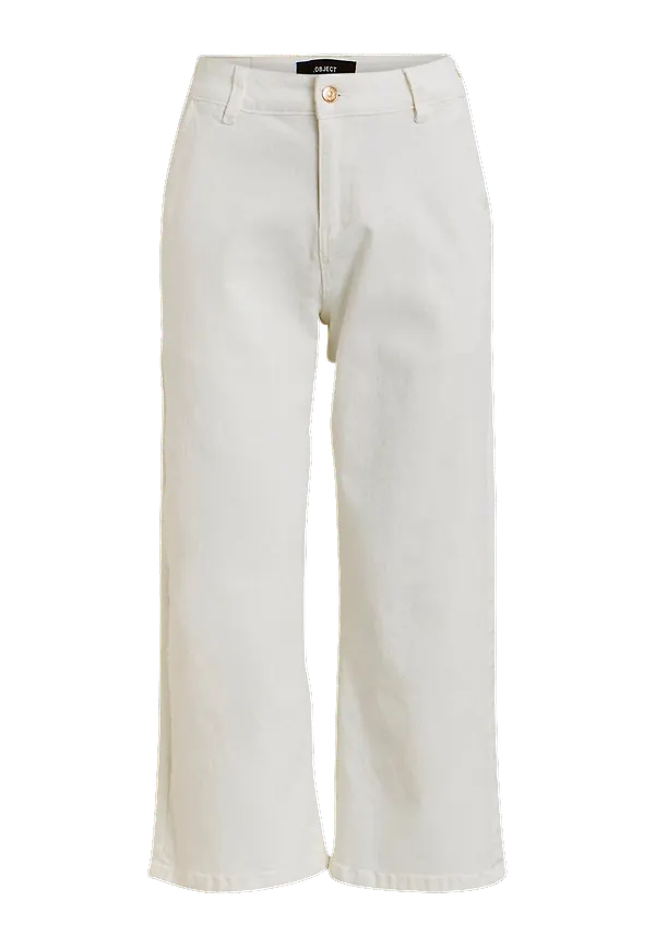 Objmarina Mw Twill Jeans Sandshell