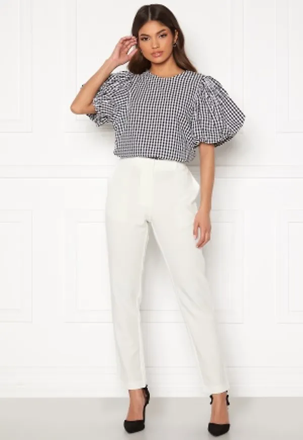 Pieces Boss MW Ankle Pant Cloud Dancer XL
