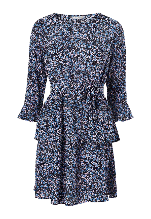 Only - Klänning onlTanny 3/4 Dress Wvn - Blå