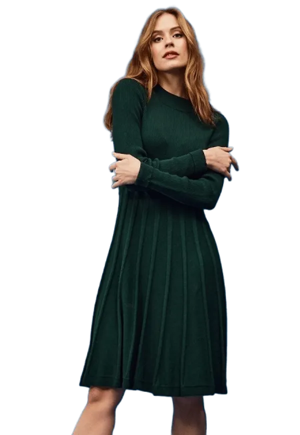 - Henna Dress Darkgreen