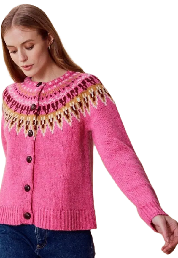 - Joelle Cardigan Pink