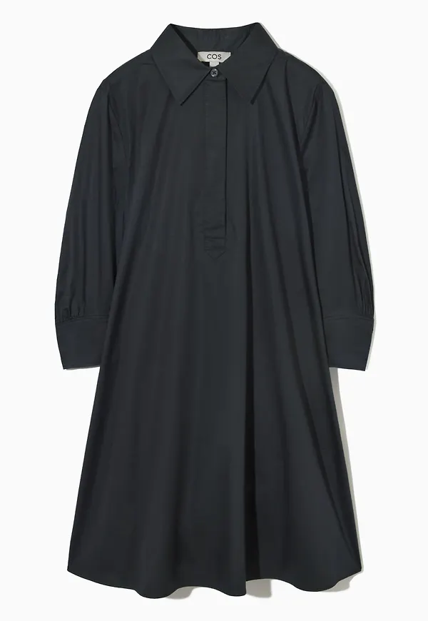 A-LINE MINI SHIRT DRESS
