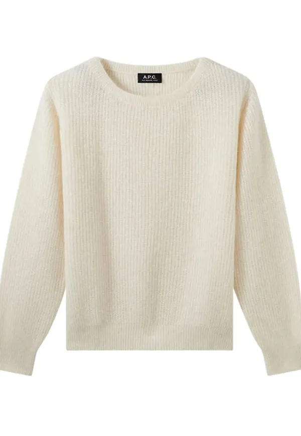A.p.c. Stickkläder Vit, Dam