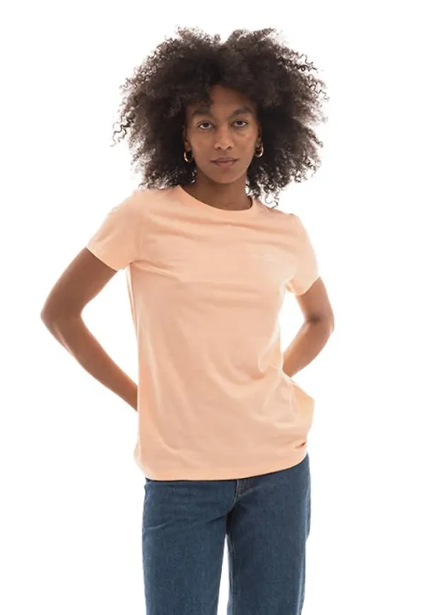 A.p.c. T-Shirts Orange, Dam
