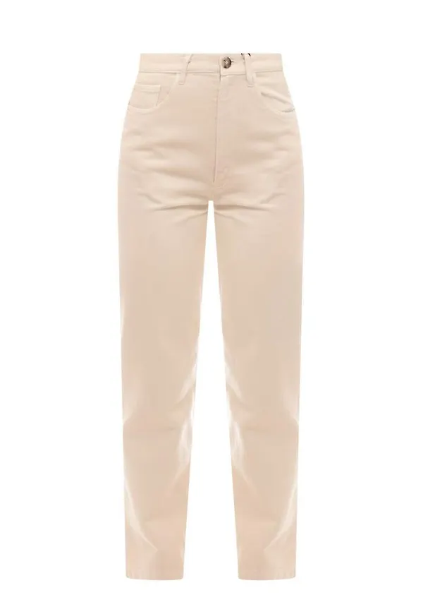 A.p.c. Trousers Beige, Dam
