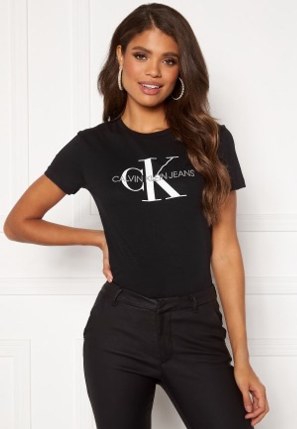 Calvin Klein Jeans Monogram Regular Fit Tee 099 CK Black XXS