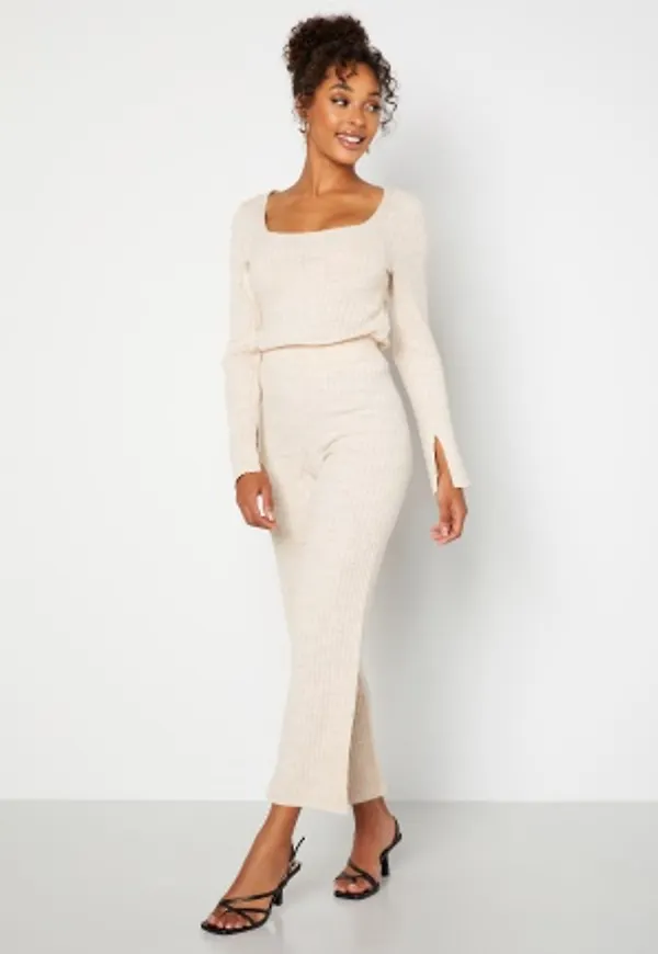 BUBBLEROOM Noemi knitted set Natural white L