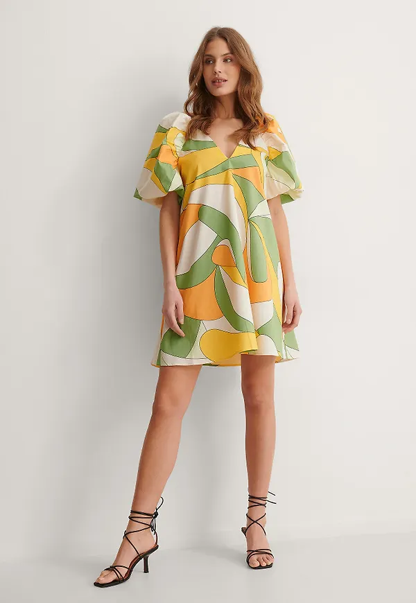 NA-KD Trend Miniklänning - Multicolor