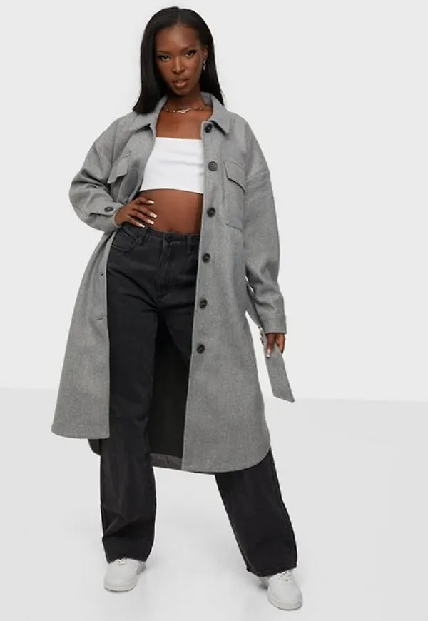 Only Onlvictoria Long Shacket Otw skjortjackor