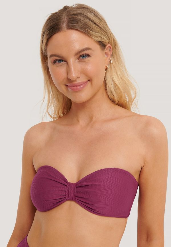 NA-KD Swimwear Bikiniöverdel - Purple