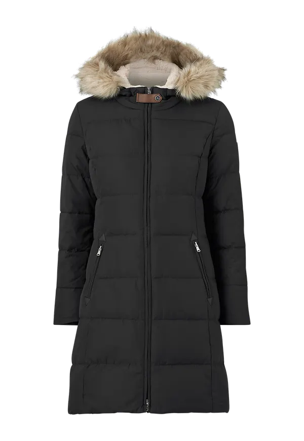 Lauren Ralph Lauren - Dunkappa FX LTH Trim HD Down - Svart