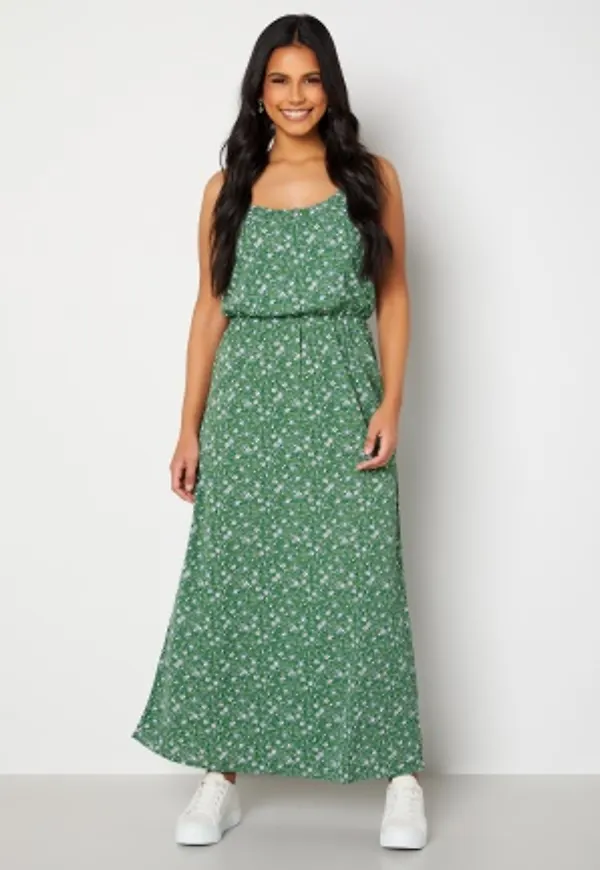 ONLY Nova Lux Strap Maxi Dress Fairway AOP: Plain o 40