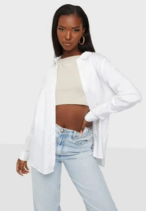 Object Collectors Item Objroxa L/S Long Shirt Noos Skjortor