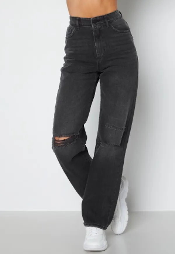 BUBBLEROOM Lori straight leg jeans Grey denim 36