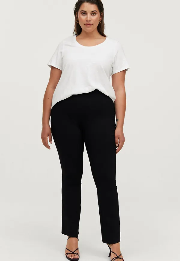 Ellos - Byxor Billie-Jean Superstretch Bootcut - Svart