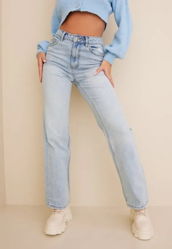 Vero Moda Vmkithy Hr Loose Str Jeans LI365 High waisted jeans