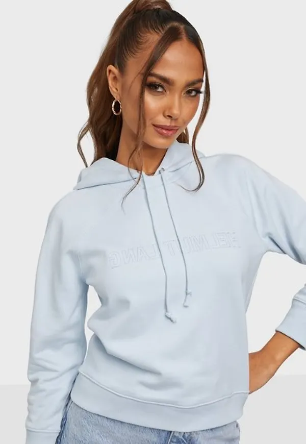Helmut Lang Shrunken Hoodie.Fine Hoodies