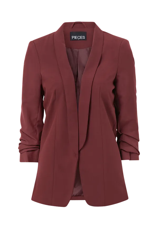 pieces - Kavaj pcBoss 3/4 Blazer - Röd