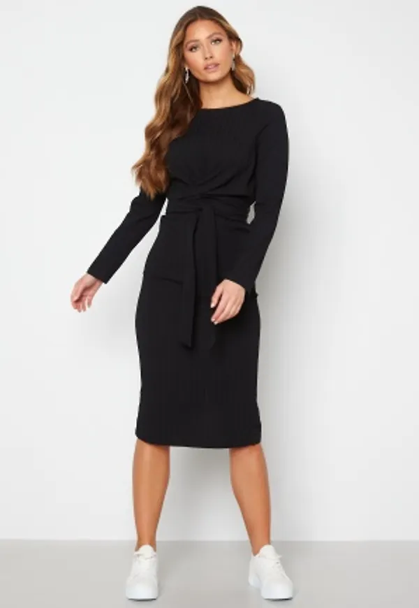 BUBBLEROOM Leslie midi dress Black 36