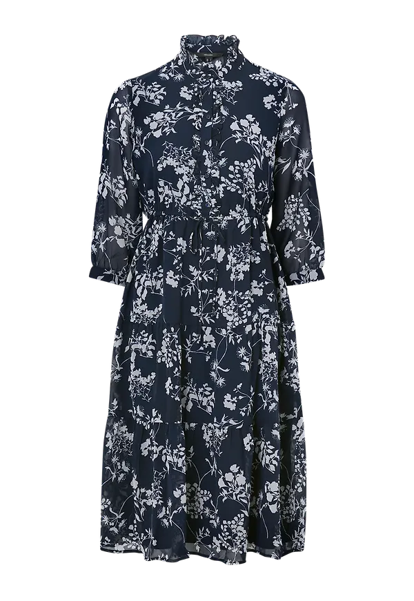 Vero Moda - Klänning vmDino 34 Calf Dress Wvn DA GA Noos - Blå
