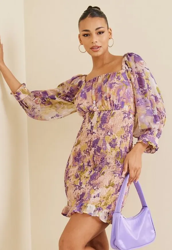 Jacqueline de Yong Jdydawn 3/4 Smock Dress Wvn Fodralklänningar