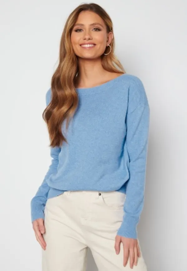 ICHI Alpa Knit Pullover 164019 Forever Blue S
